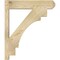 Ekena Millwork Merced Rough Sawn Craftsman Outlooker, Douglas Fir, 6"W x 24"D x 28"H OUT06X24X28MRC04RDF - alternate 2